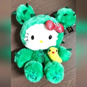 Tokidoki x Sanrio Hello Kitty Cactus Plush Doll Collectable Large HTF RARE 10"